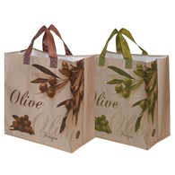 FRASPO Torba z PP OLIWKOWE 38x22x40 33 L. (po 25 sztuk)