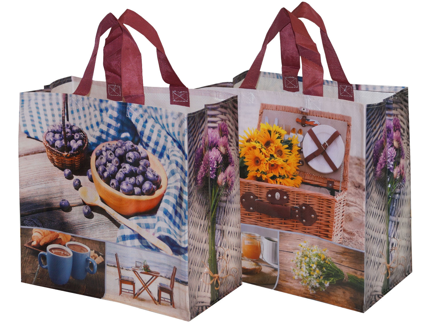 FRASPO Torba z PP PIKNIK RELAX 35x20x35 24 L. (po 25 sztuk)