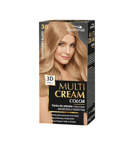 MULTI CREAM COLOR Farba  Karmelowy blond /30/