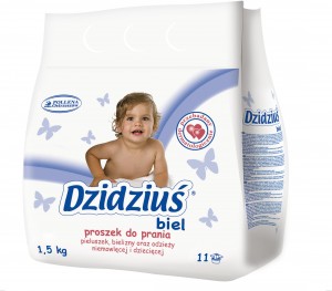 DZIDZIUŚ BIEL - hipoalergiczny proszek do prania /1,5 kg