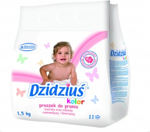 DZIDZIUŚ KOLOR - hipoalergiczny proszek do prania /1,5 kg