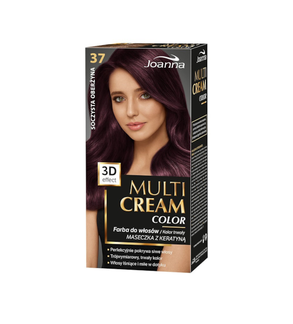 MULTI CREAM COLOR  Farba  Soczysta oberżyna /37/