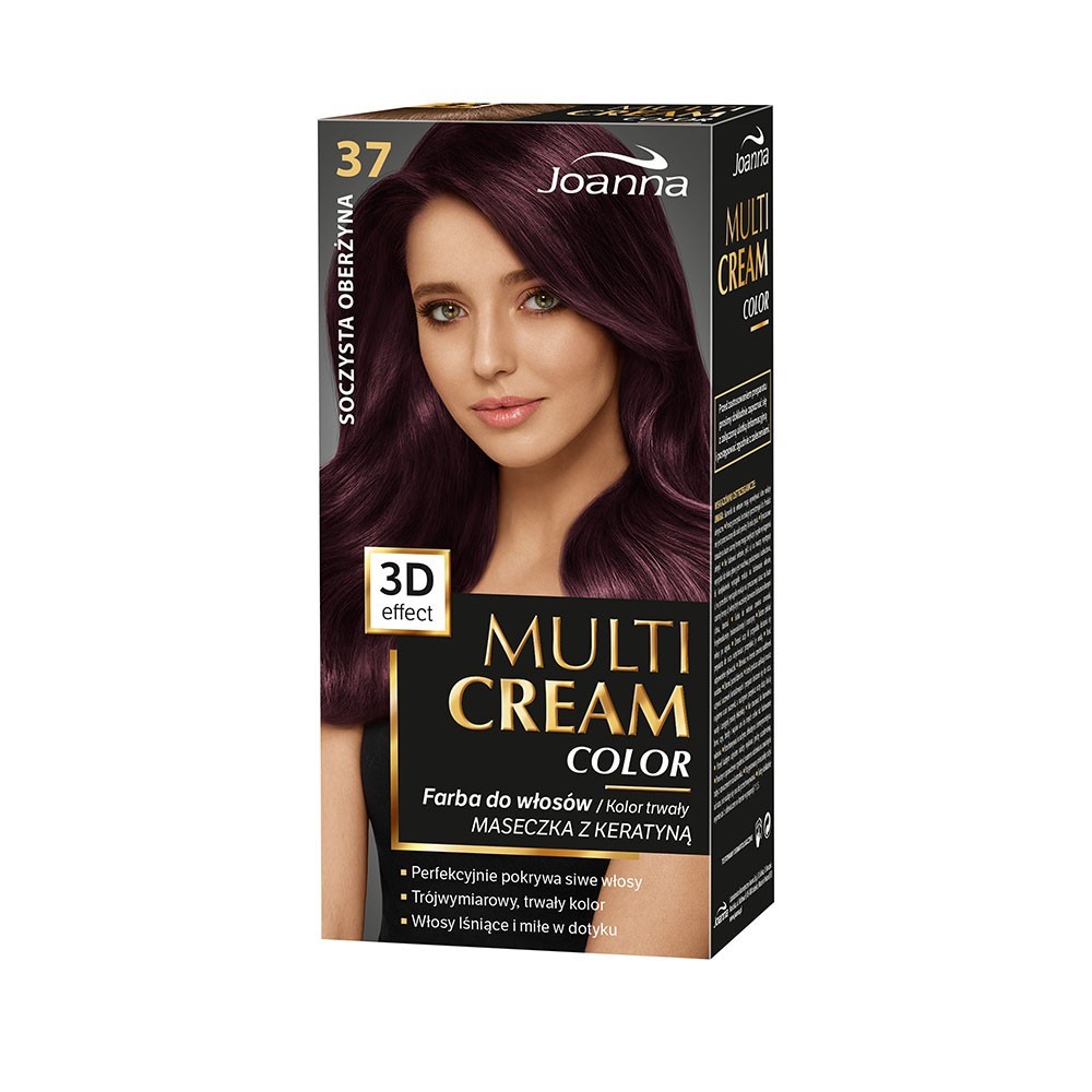 MULTI CREAM COLOR  Farba  Soczysta oberżyna /37/