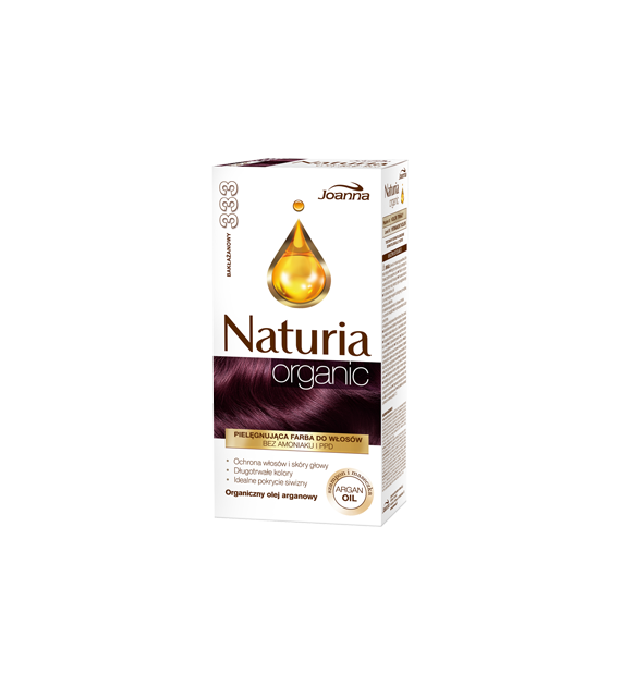 NATURIA ORGANIC Farba Bakłażan 333