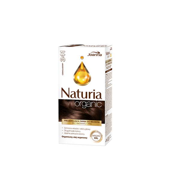 NATURIA ORGANIC Farba Czekoladowy 341