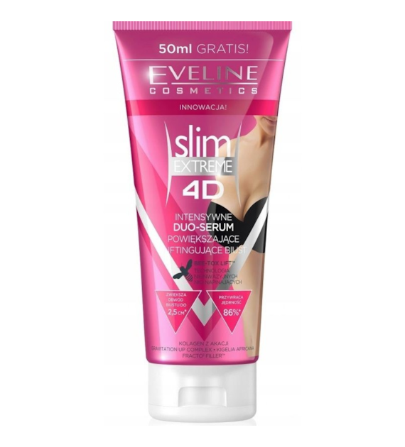 SLIM EXTREME 4D INTEN DUO-SERUM POWIĘKSZAJĄCE BIUST 200ML
