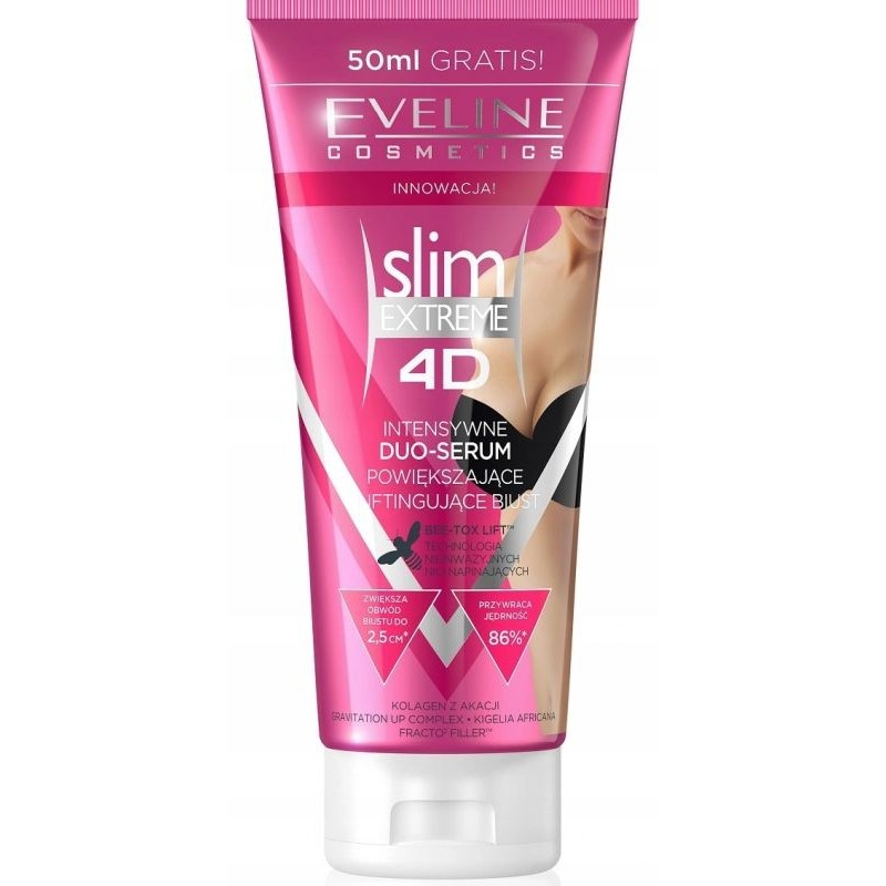 SLIM EXTREME 4D INTEN DUO-SERUM POWIĘKSZAJĄCE BIUST 200ML