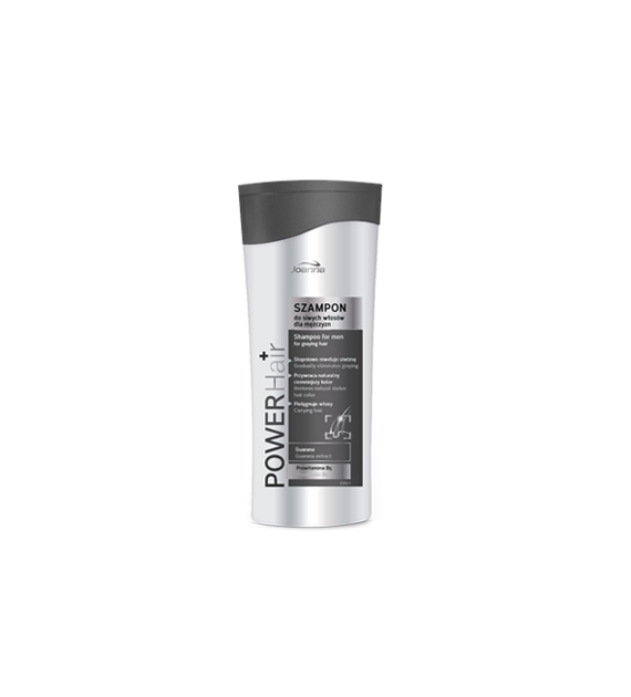 POWER MEN  Szampon niwelujący siwiznę dla mężczyzn 200 ml