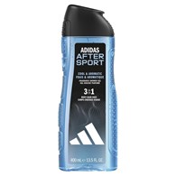 ADIDAS MEN ŻEL POD PRYSZNIC 400ML 3 IN 1 AFTER SPORT HYDRATING WITH COOL&AROMATIC FRAGRANCE