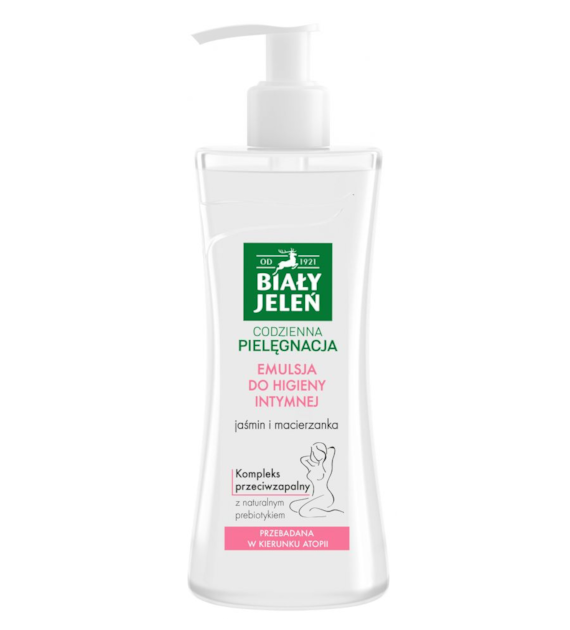 Emulsja do higieny intymnej jaśmin i macierzanka BIAŁY JELEŃ 265 ml