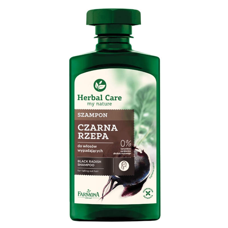 Herbal Care Szampon do włosów CZARNA RZEPA  330 ml
