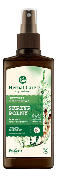 Herbal Care  Odżywka ekspresowa do włosów bardzo zniszczonych SKRZYP POLNY  200 ml