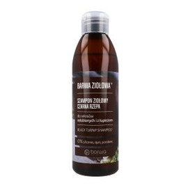 BARWA Ziołowa Szampon do włosów Czarna Rzepa - włosy osłabione i z łupieżem 250ml