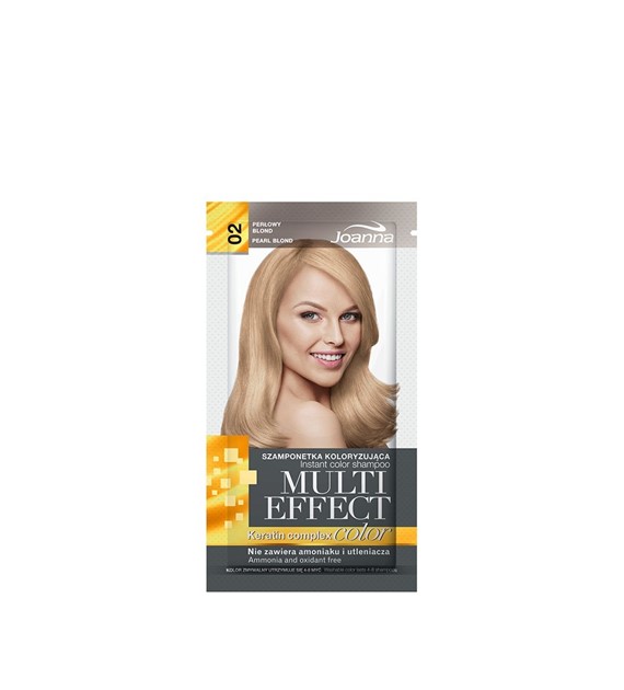 MULTI EFFECT color Szamponetka koloryzująca Perłowy blond  /02/  2022
