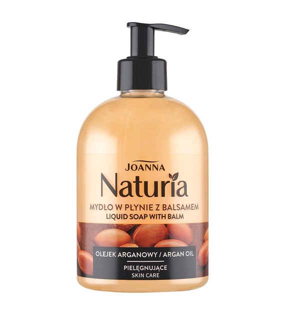NATURIA Mydło w płynie z balsamem Argan Oil 500ml pompka