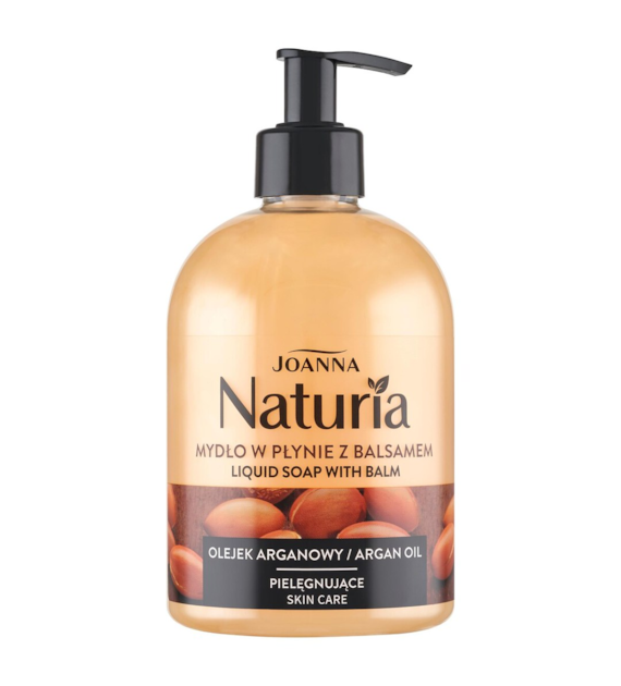 NATURIA Mydło w płynie z balsamem Argan Oil 500ml