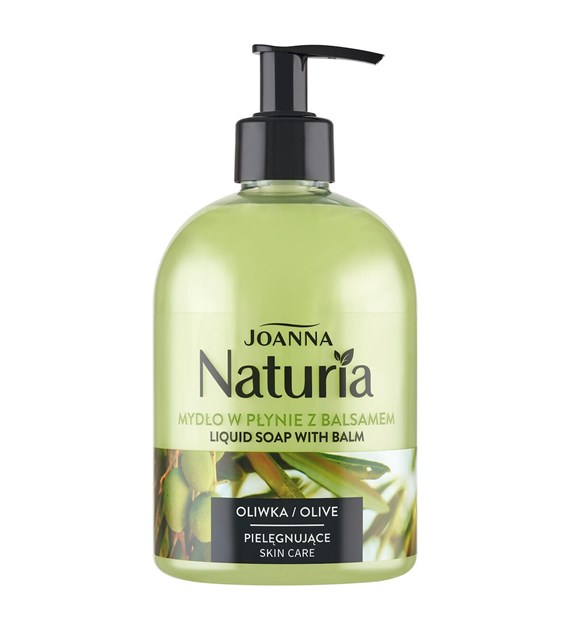 NATURIA Mydło w płynie z balsamem Oliwka 500ml pompka