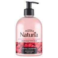NATURIA Mydło w płynie z balsamem Malina 500ml pompka