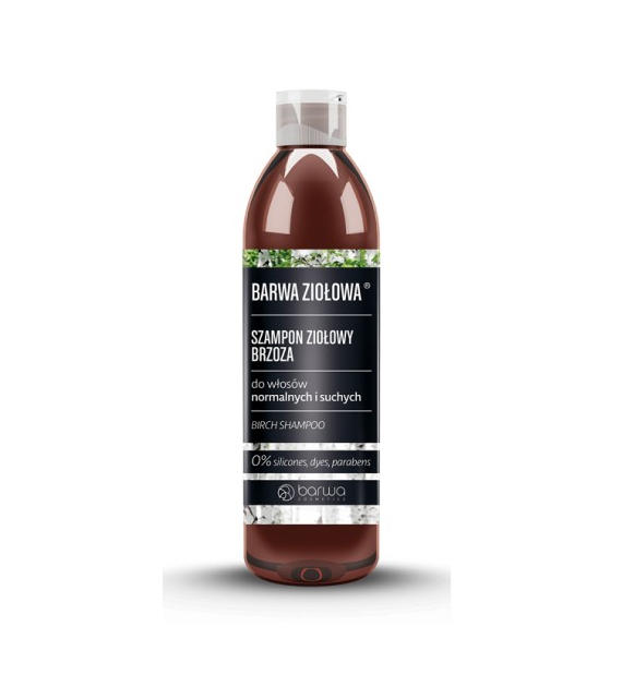 BARWA Ziołowa Szampon do włosów Brzozowy - włosy normalne i suche 250ml