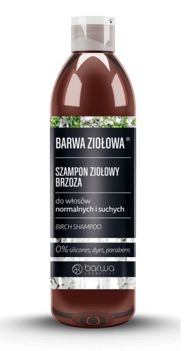 BARWA Ziołowa Szampon do włosów Brzozowy - włosy normalne i suche 250ml
