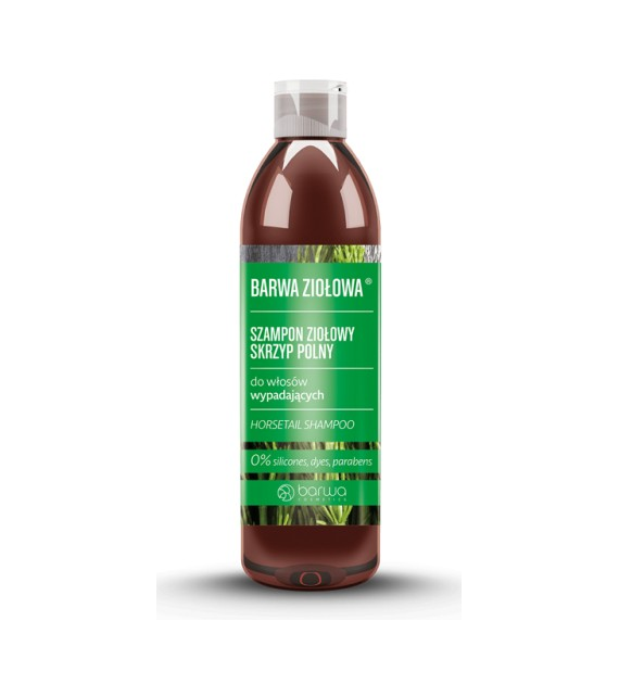 BARWA Ziołowa Szampon do włosów Skrzyp Polny - włosy wypadające 250ml