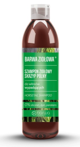 BARWA Ziołowa Szampon do włosów Skrzyp Polny - włosy wypadające 250ml