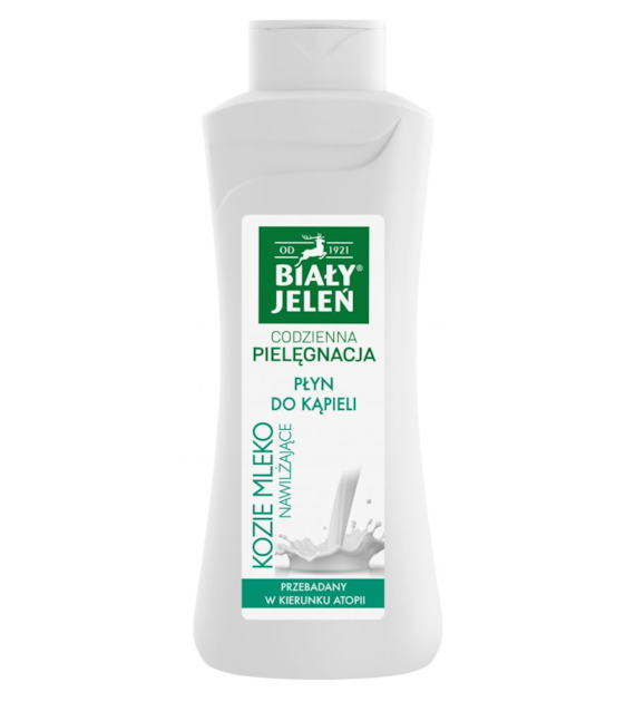 Płyn do kąpieli Kozie mleko BIAŁY JELEŃ 750 ml