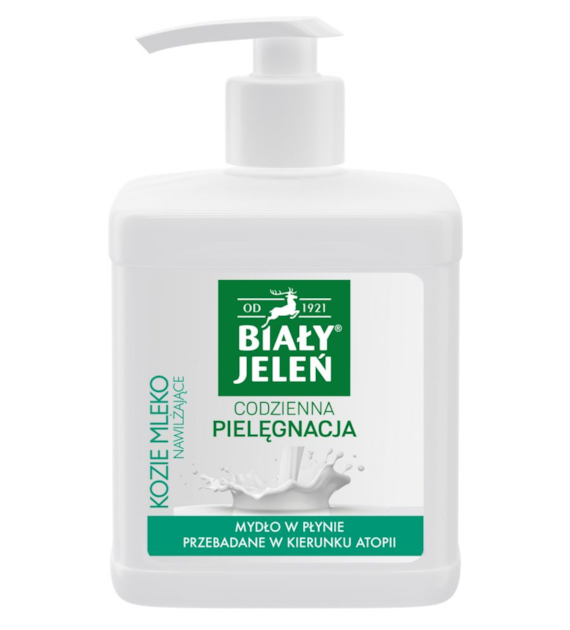 Mydło w płynie Kozie mleko BIAŁY JELEŃ  500 ml