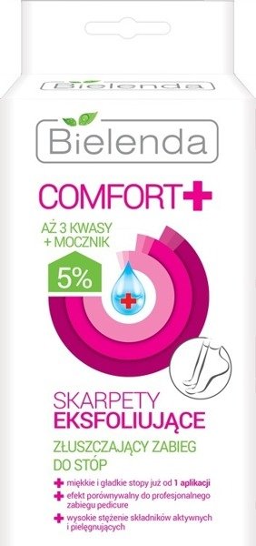 BIELENDA - COMFORT Skarpety eksfoliujące 2 szt.