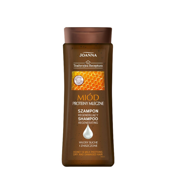 TRADYCYJNA RECEPTURA Szampon Miód i proteiny mleczne 300ml