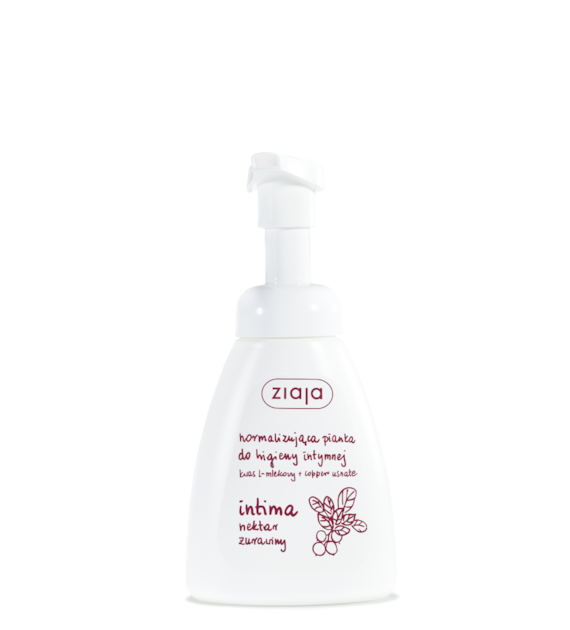 INTIMA PIANKI INTIMA NORMALIZUJĄCA PIANKA NEKTAR ŻURAWINY 250 ml