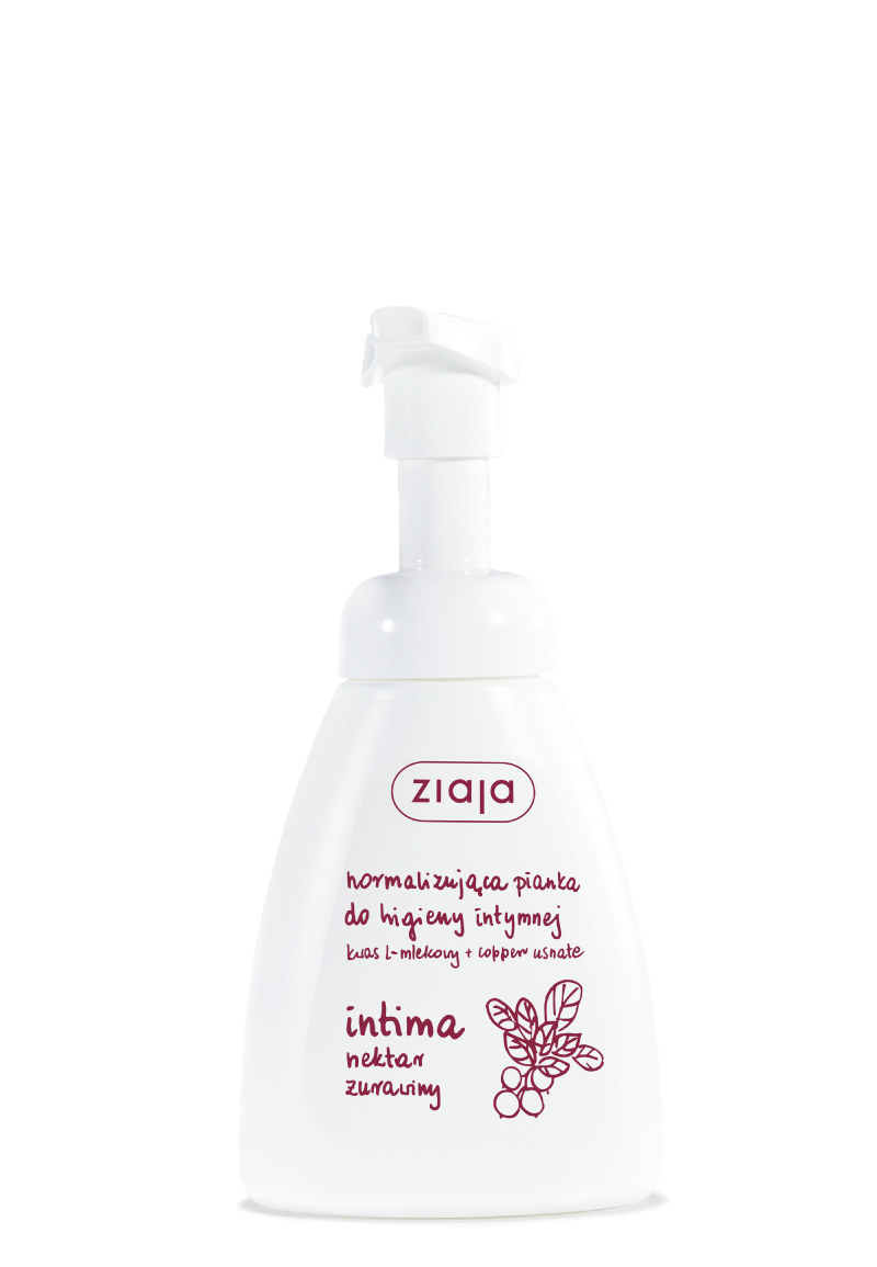 INTIMA NORMALIZUJĄCA PIANKA NEKTAR ŻURAWINY  250 ml