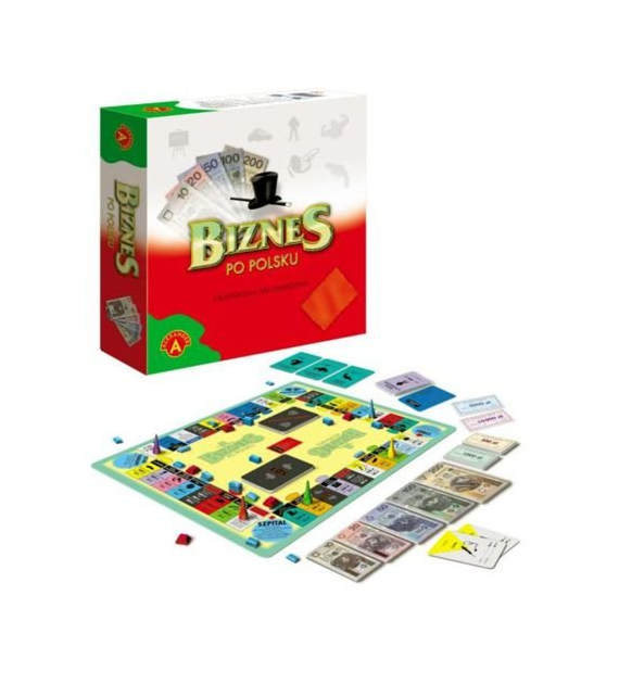 GRA  BIZNES PO POLSKU STRATEGICZNA GRA PLANSZOWA