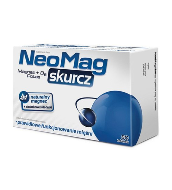NEOMAG skurcz 50 tabletek