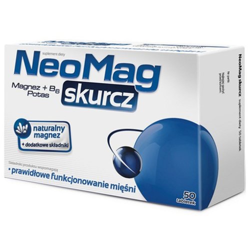 NEOMAG skurcz 50 tabletek