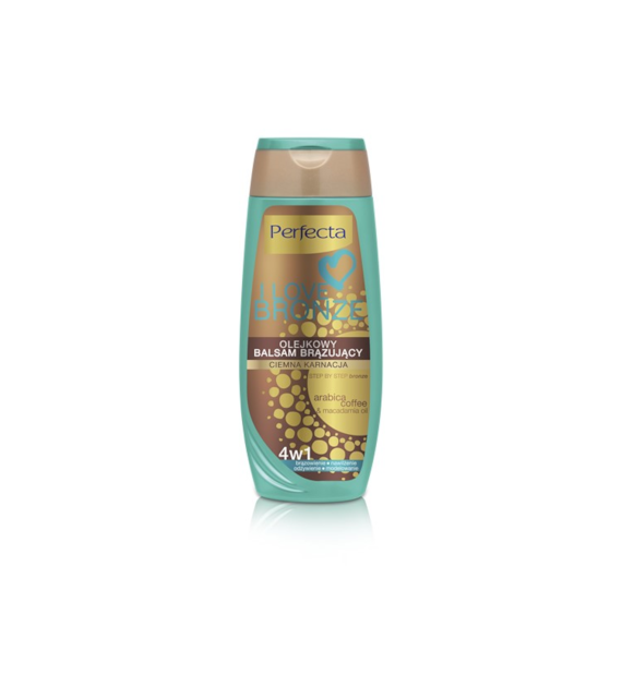 PERFECTA BRONZE   Olejkowy balsam brązujący ciemna karnacja  250 ML