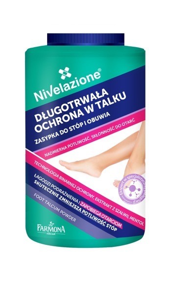 Nivelazione Zasypka do stóp i obuwia, 100 g