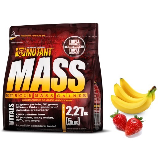 Mutant Mass 2270g Truskawka - Banan