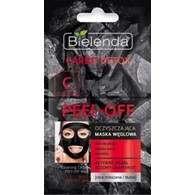 BIELENDA - CARBO DETOX Maska węglowa peel-off    6g