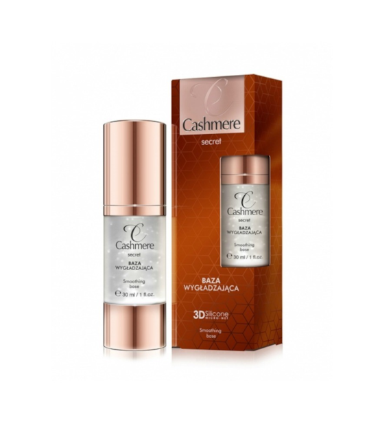 CASHMERE SECRET -  baza wygładzająca 3D Silicone do każdego rodzaju cery  /30ml.
