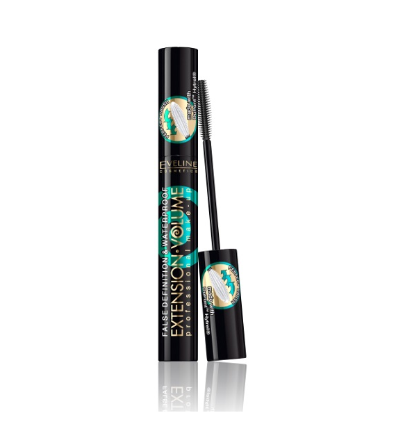 Eveline Cosmetics Extension Volume False Definition Wodoodporny Tusz do Rzęs 10ml