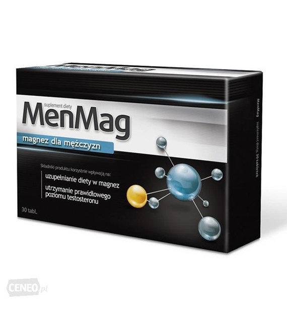 MenMag Magnez dla mężczyzn / 30 tabletek