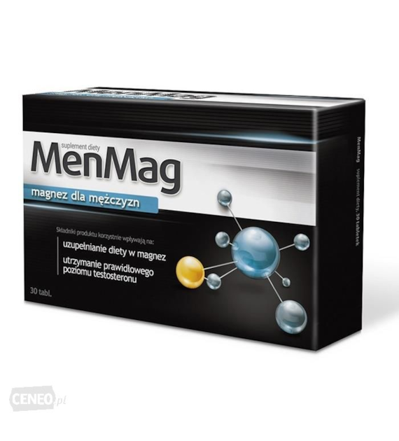 MenMag Magnez dla mężczyzn / 30 tabletek