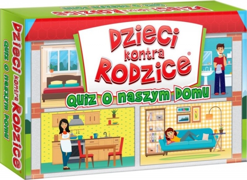 GRA  DZIECI KONTRA RODZICE QUIZ O NASZYM DOMU