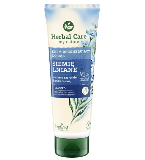 Herbal Care Krem regenerujący do rąk SIEMIĘ LNIANE, 100 ml