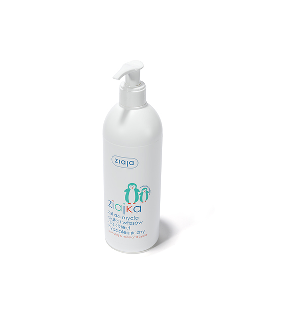 ZIAJKA ŻEL DO MYCIA CIAŁA I WŁOSÓW 400 ml