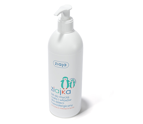 ZIAJKA ŻEL DO MYCIA CIAŁA I WŁOSÓW  400 ml