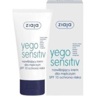 YEGO SENSITIV KREM NAWILŻAJĄCY SPF10 DLA MĘŻCZYZN 50 ml