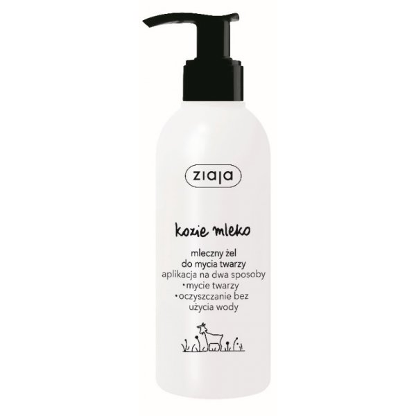 KOZIE MLEKO MLECZNY ŻEL DO MYCIA TWARZY  200 ml
