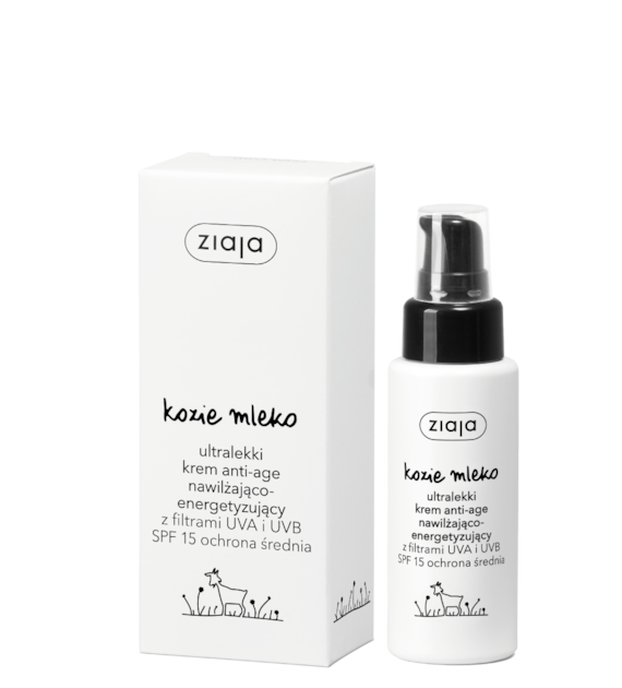 KOZIE MLEKO ULTRALEKKI KREM SPF 15 50 ml
